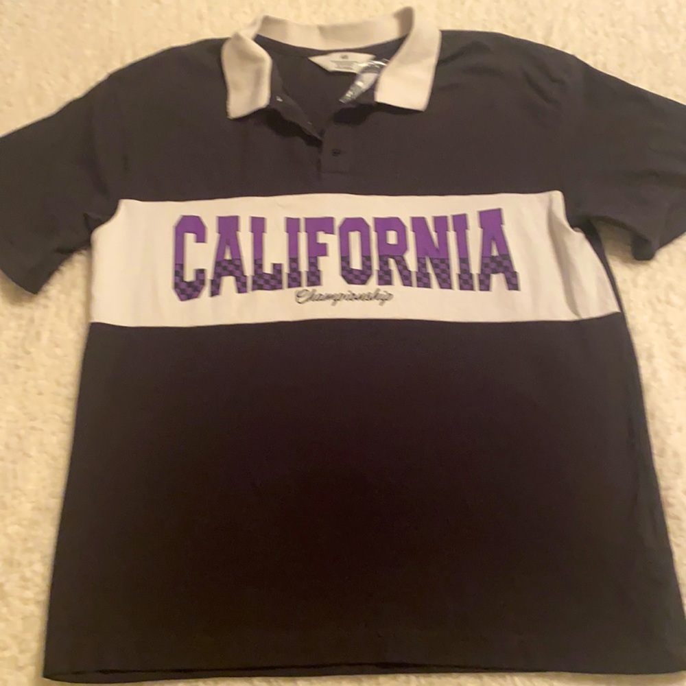 NWT Black Polo H & M shirt, size youth Large
